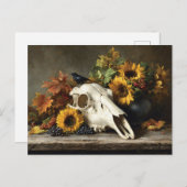 スカルとクロウオータムスティンライフ ポストカード (正面/裏面)