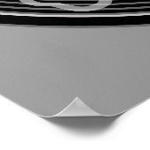 スカルとクロスボーンのエンブレム ポスター (角)