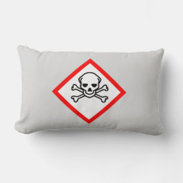 スカルとクロスボーンの危険度の記号 ランバークッション