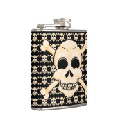 スカルとクロスボーンフラスコ フラスク (右)