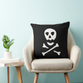 スカルとクロスボーン1 クッション (椅子)