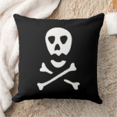 スカルとクロスボーン1 クッション (ブランケット)