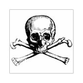 スカルとクロスボーン |スタンプ ラバースタンプ (インプリント)