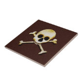 スカルとクロスボーン タイル (側面)