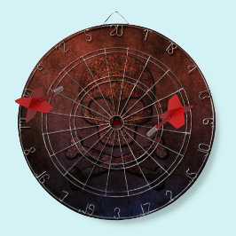 スカルとクロスボーン ダーツボード