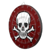 スカルとクロスボーン ダーツボード (正面右)
