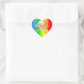 スカルとクロスボーン。 ハートシール (バッグ)