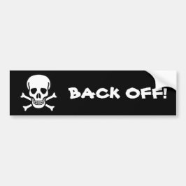 スカルとクロスボーン バンパーステッカー