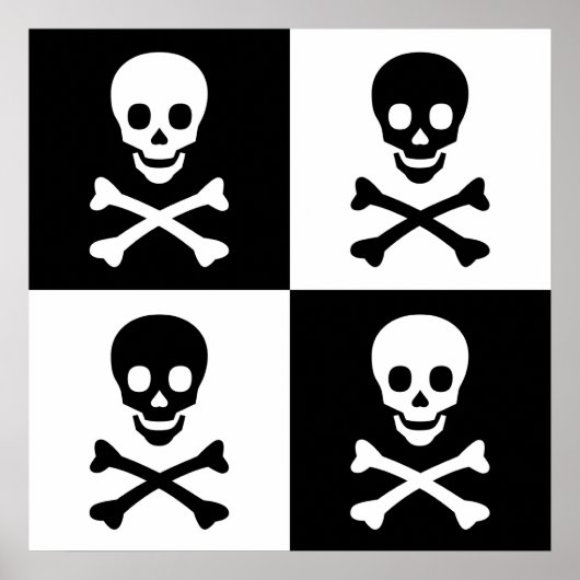 スカルとクロスボーン ポスター (正面)