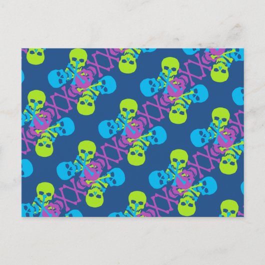 スカルとクロスボーン ポストカード (正面)