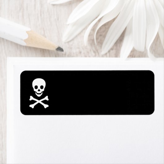 スカルとクロスボーン ラベル (インサイチュ)