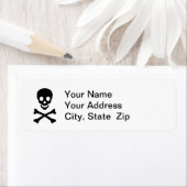 スカルとクロスボーン ラベル (インサイチュ)