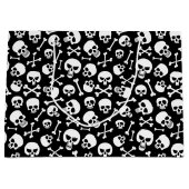 スカルとクロスボーン ラージペーパーバッグ (正面)