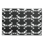 スカルとクロスボーン 枕カバー (裏面-左)