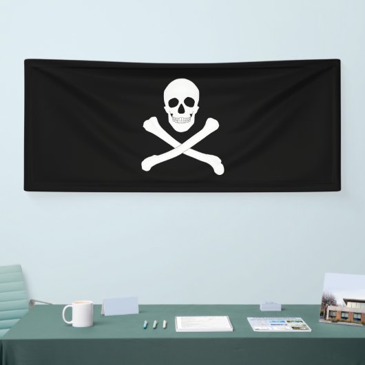 スカルとクロスボーン 横断幕 (トレードショー)
