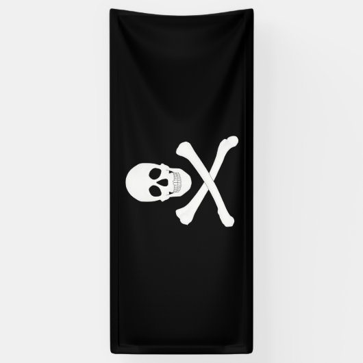 スカルとクロスボーン 横断幕 (縦)