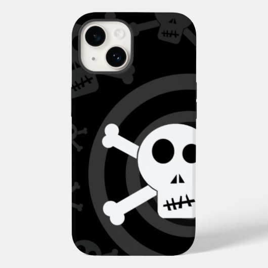 =[スカルとクロスボーン]= Case-Mate iPhoneケース (裏面)