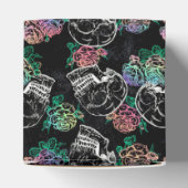 スカルとグラデーションバラ | Gothic Glamありがとうございました フェイバーボックス (上部)