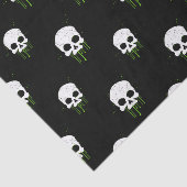 スカルとグリーンドリップスティッシュペーパー 薄葉紙 (詳細)