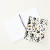 スカルとスケルトン ノートブック (内部)