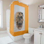 スカルとスコーピオン シャワーカーテン (インサイチュ)