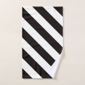 スカルとストライプ バスタオルセット (ハンドタオル)