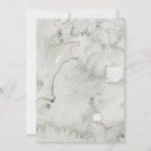 スカルとスパイダーズハローウィンパーティ招待状 招待状 (裏面)