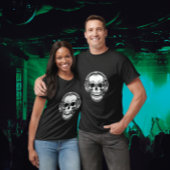 スカルとダークシェードTシャツ Tシャツ