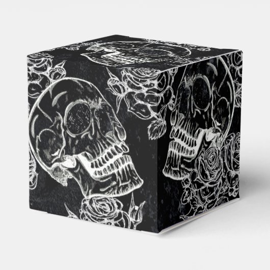 スカルとチョークバラ | Gothic Glamありがとうございました フェイバーボックス (裏面サイド)