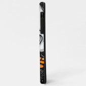 スカルとバタフライデジタルアート Case-Mate iPhoneケース (裏面/左)