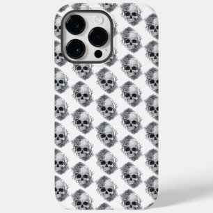 スカルとバラのスケッチ Case-Mate iPhone 14 PRO MAXケース