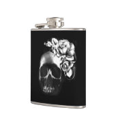 スカルとバラ フラスク (左)