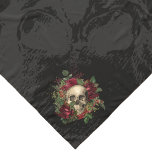 スカルとバラ | Chiffon Scarf |黒 スカーフ<br><div class="desc">ハロウィーンや秋の任意の日に最適なスカーフ。トーンスカル上にデッドバラを持つスカルを備えている。マナードラキュラ、ヴァンパイア、イケキル&ハイドスチームパンクコスチューム/コスプレの領主への仕上げtouch。</div>