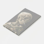 スカルとバーニングシガレットビンセント・ヴァンゴッホアート ポストイット (アングル)