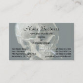 スカルとバーニングシガレットby Vincent van ゴッホ 名刺 (正面)