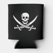 スカルとブレードのカスタムクーラーボックス 缶クーラー (正面)