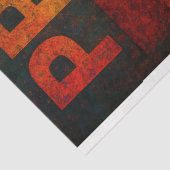 スカルとプライドフラッグフュージョンデクページ紙LGBTQ 薄葉紙 (詳細)