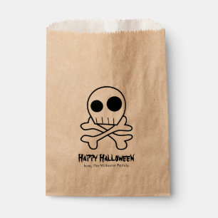 スカルとボーンのハローウィンパーティ フェイバーバッグ