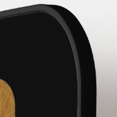 スカルとボーンズのピックボールパドル ピックルボールラケット (左詳細)