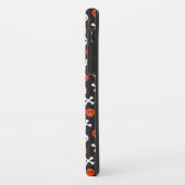 スカルとボーンハロウィーンパターン Case-Mate iPhoneケース (裏面/左)