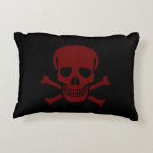 スカルとボーン アクセントクッション (裏面)