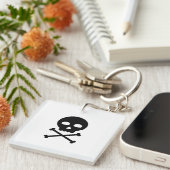 スカルとボーン キーホルダー (正面右)