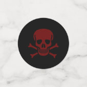 スカルとボーン コンフェッティ (スモール正面)