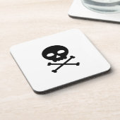 スカルとボーン コースター (左側)