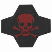 スカルとボーン サッカーボール (フラット)