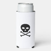 スカルとボーン スリム缶クーラー (Seltzer正面)