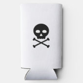 スカルとボーン スリム缶クーラー (裏面)