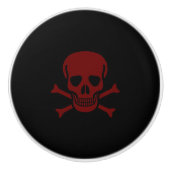 スカルとボーン セラミックノブ (正面)