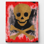 スカルとボーン フォトプラーク (正面)