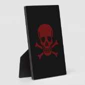 スカルとボーン フォトプラーク (側面)